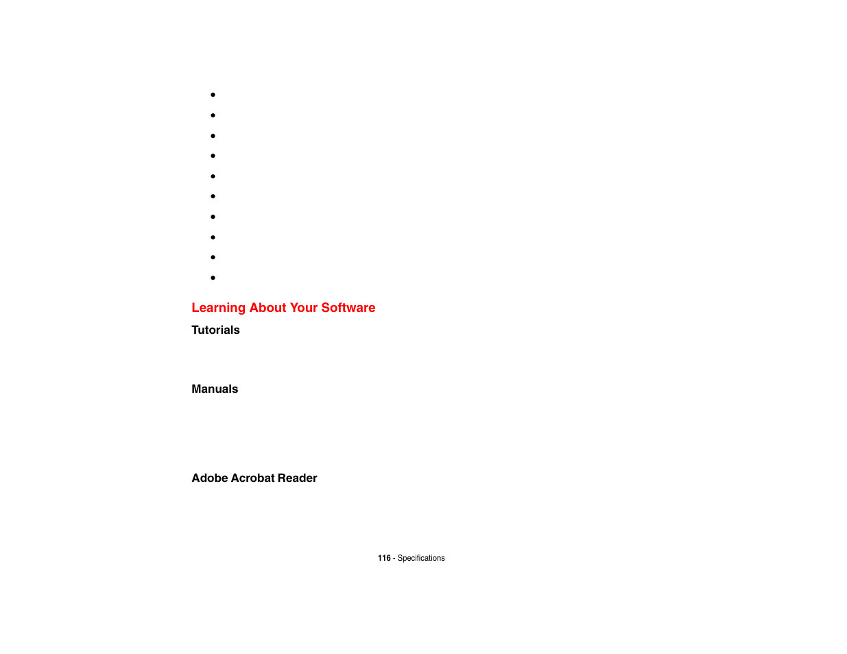 Learning about your software | FUJITSU V1010 User Manual | Page 121 / 162