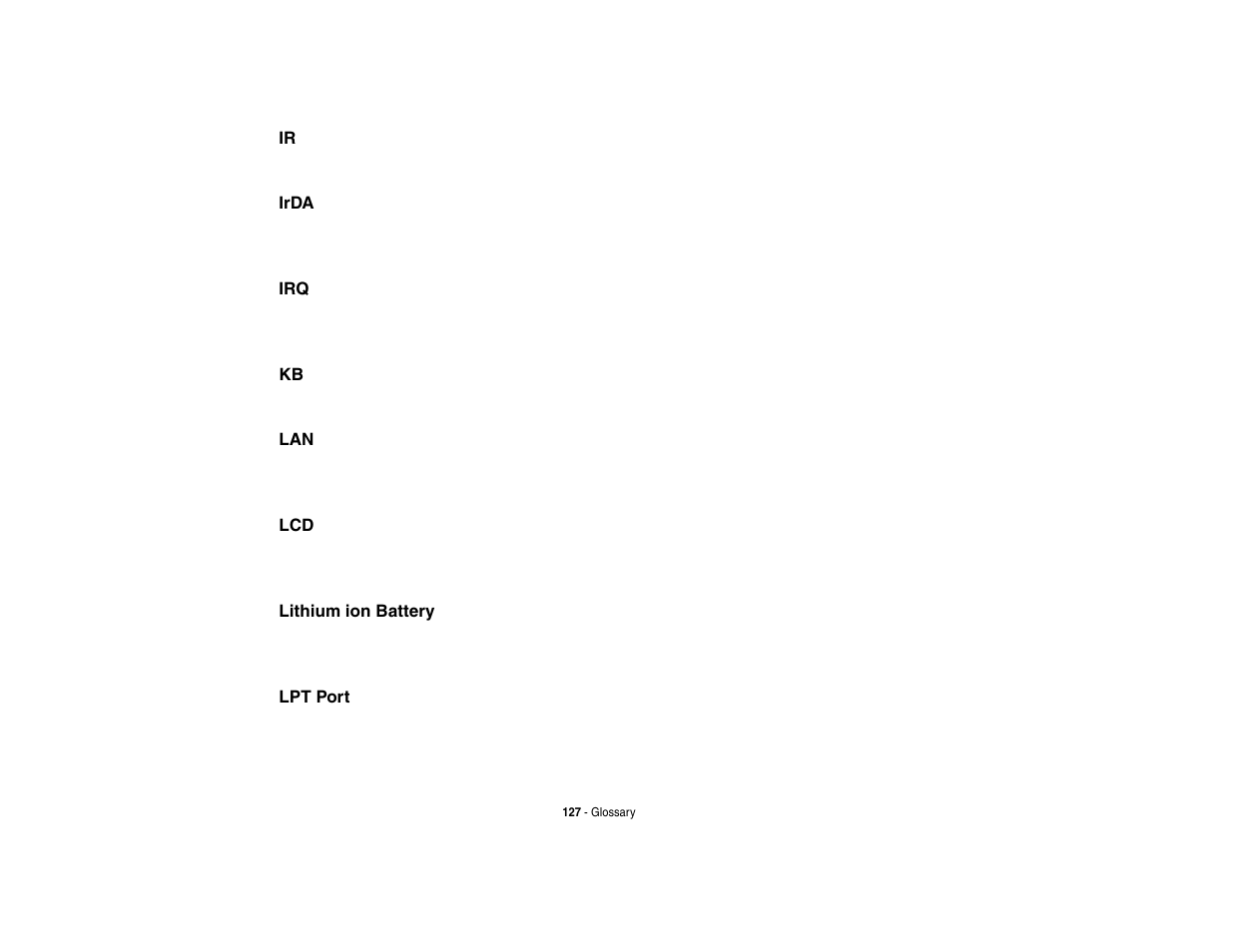 FUJITSU V1010 User Manual | Page 132 / 162