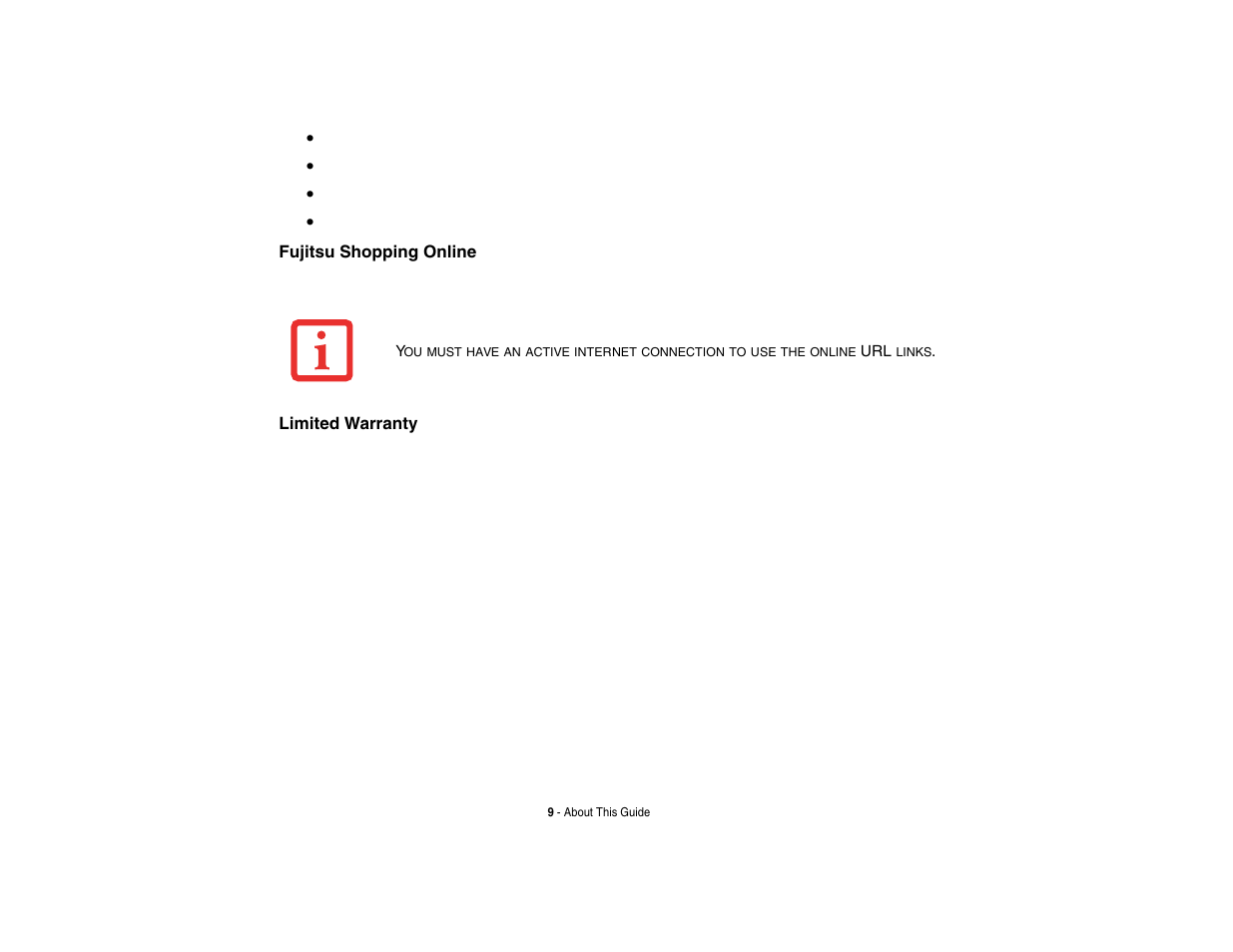 FUJITSU V1010 User Manual | Page 14 / 162