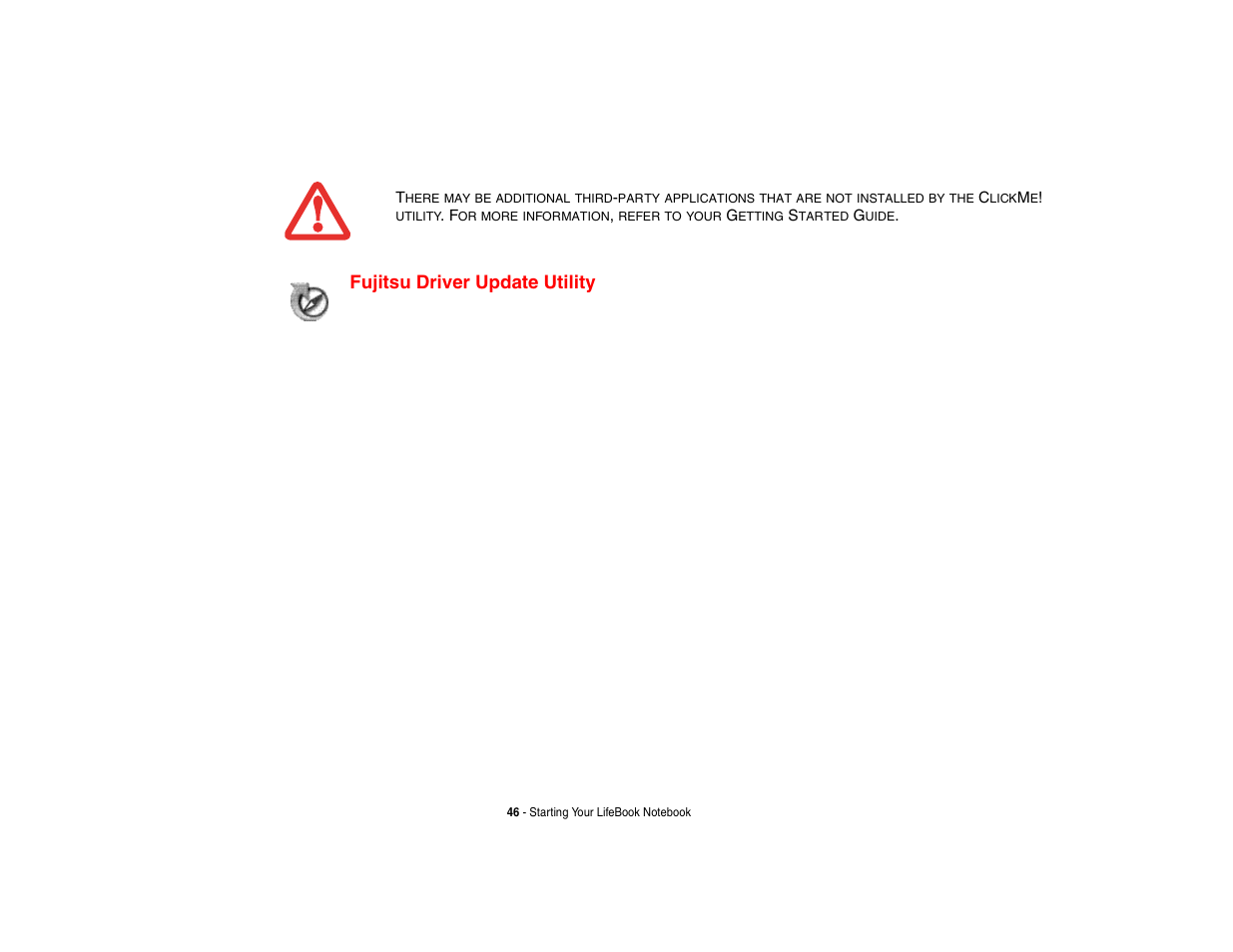 Fujitsu driver update utility | FUJITSU V1010 User Manual | Page 51 / 162
