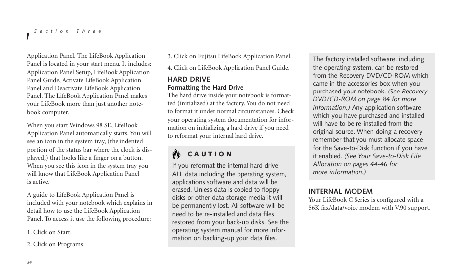 FUJITSU C-4120 User Manual | Page 48 / 120