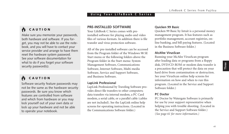 FUJITSU C-4120 User Manual | Page 55 / 120
