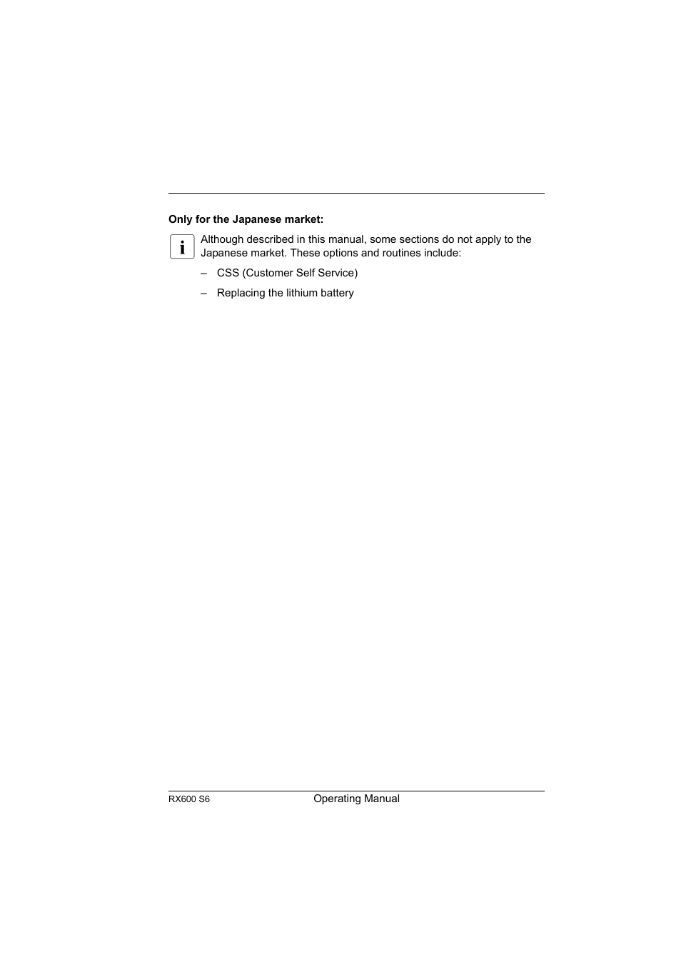 FUJITSU PRIMERGY RX600 S6 User Manual | Page 5 / 134