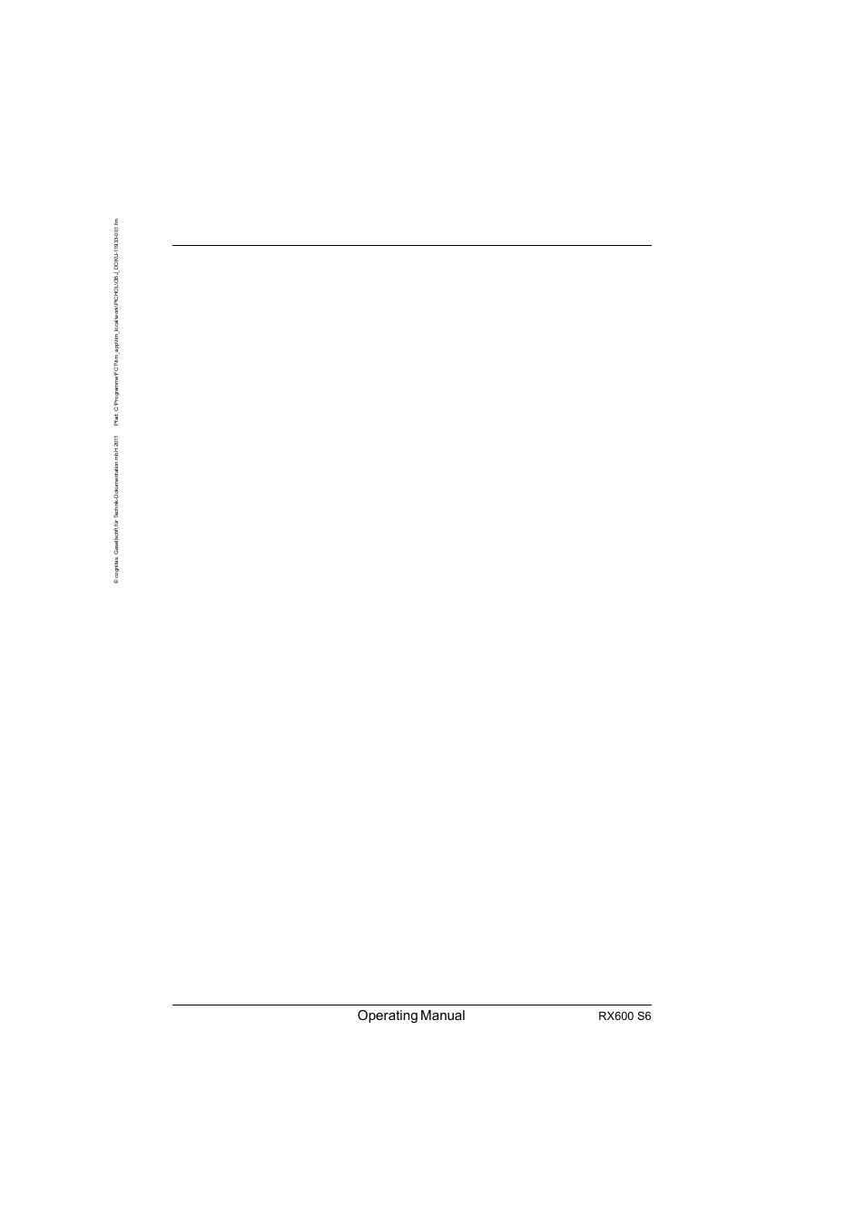 Operating manual, Rx600 s6 | FUJITSU PRIMERGY RX600 S6 User Manual | Page 6 / 134