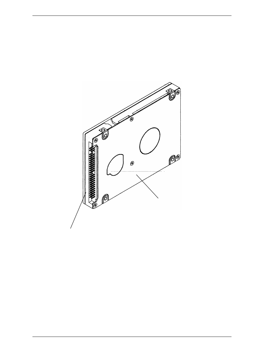 3 cable connections, 1 device connector | FUJITSU MHD2032AT User Manual | Page 43 / 219