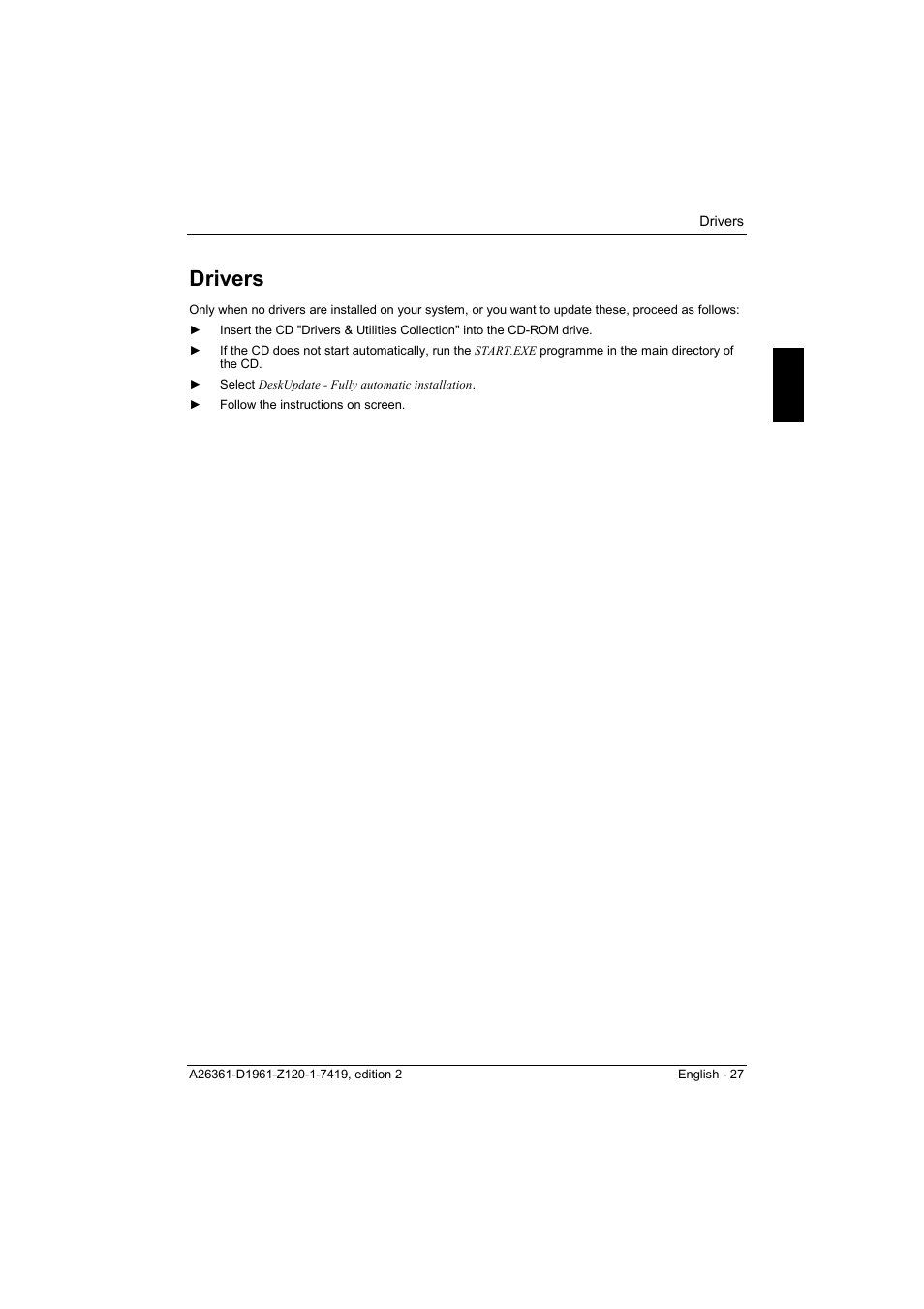 Drivers | FUJITSU D1961 User Manual | Page 37 / 45
