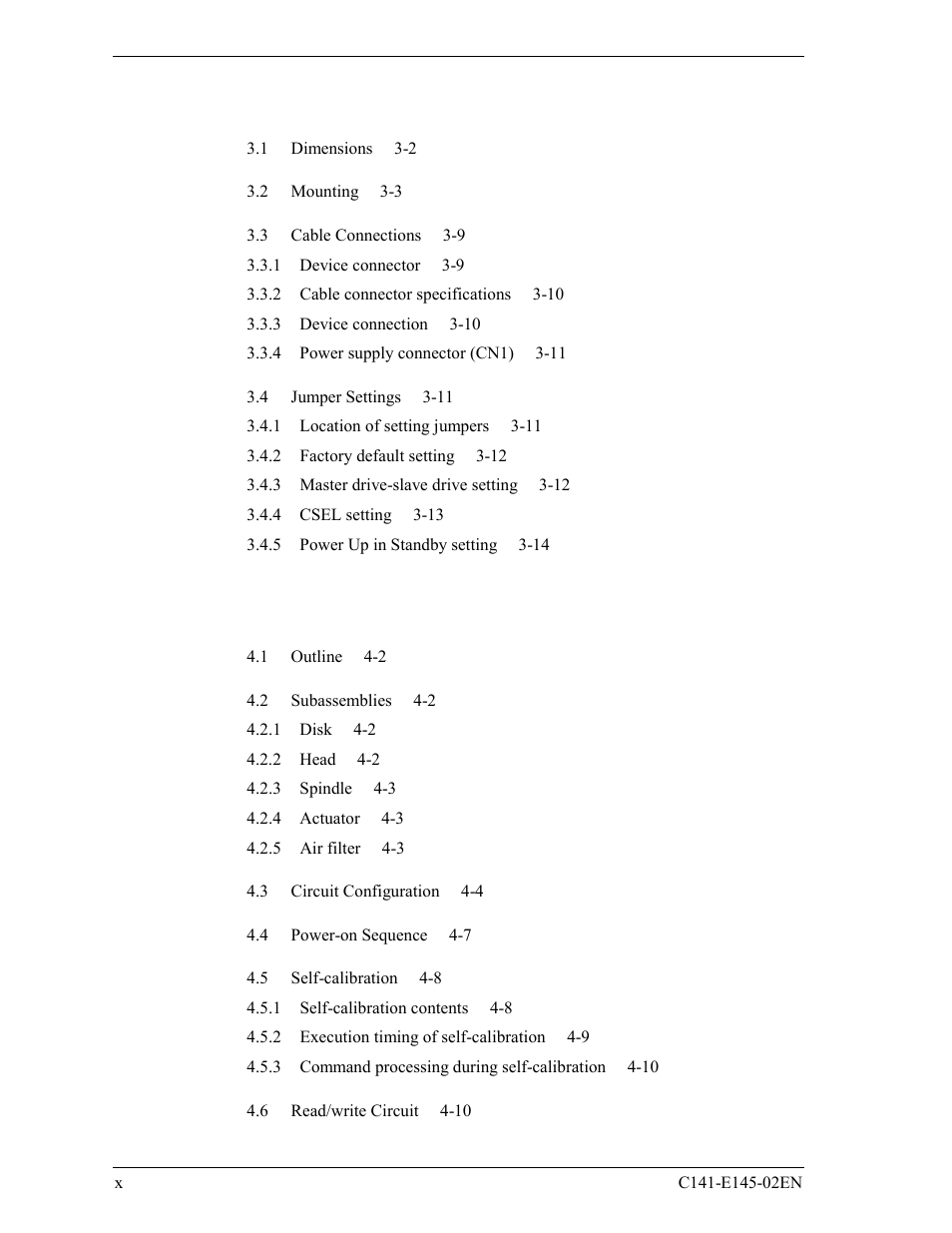 FUJITSU MHR2030AT User Manual | Page 14 / 250