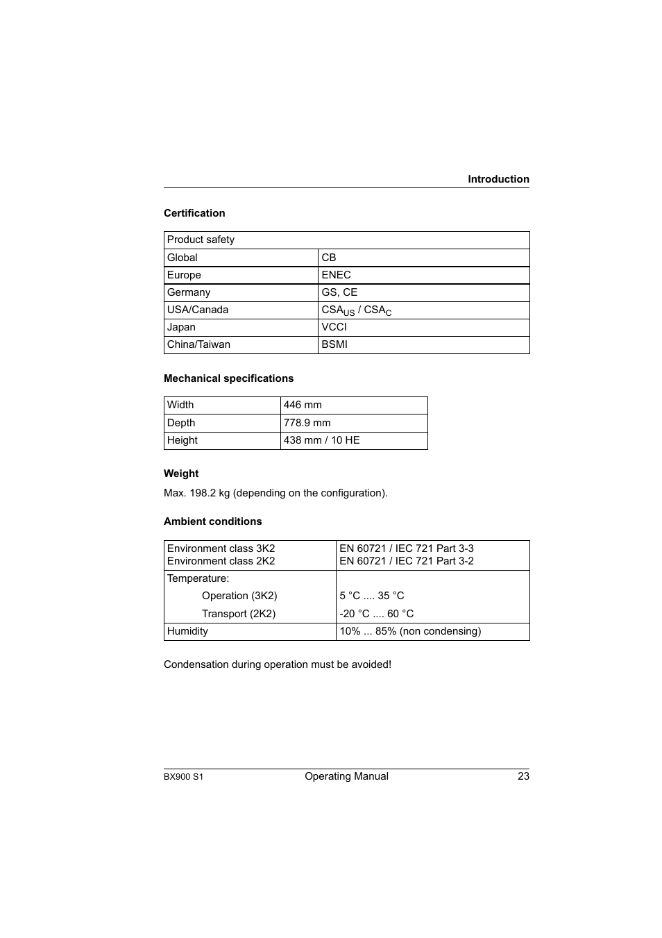 FUJITSU BX900 S1 User Manual | Page 23 / 142