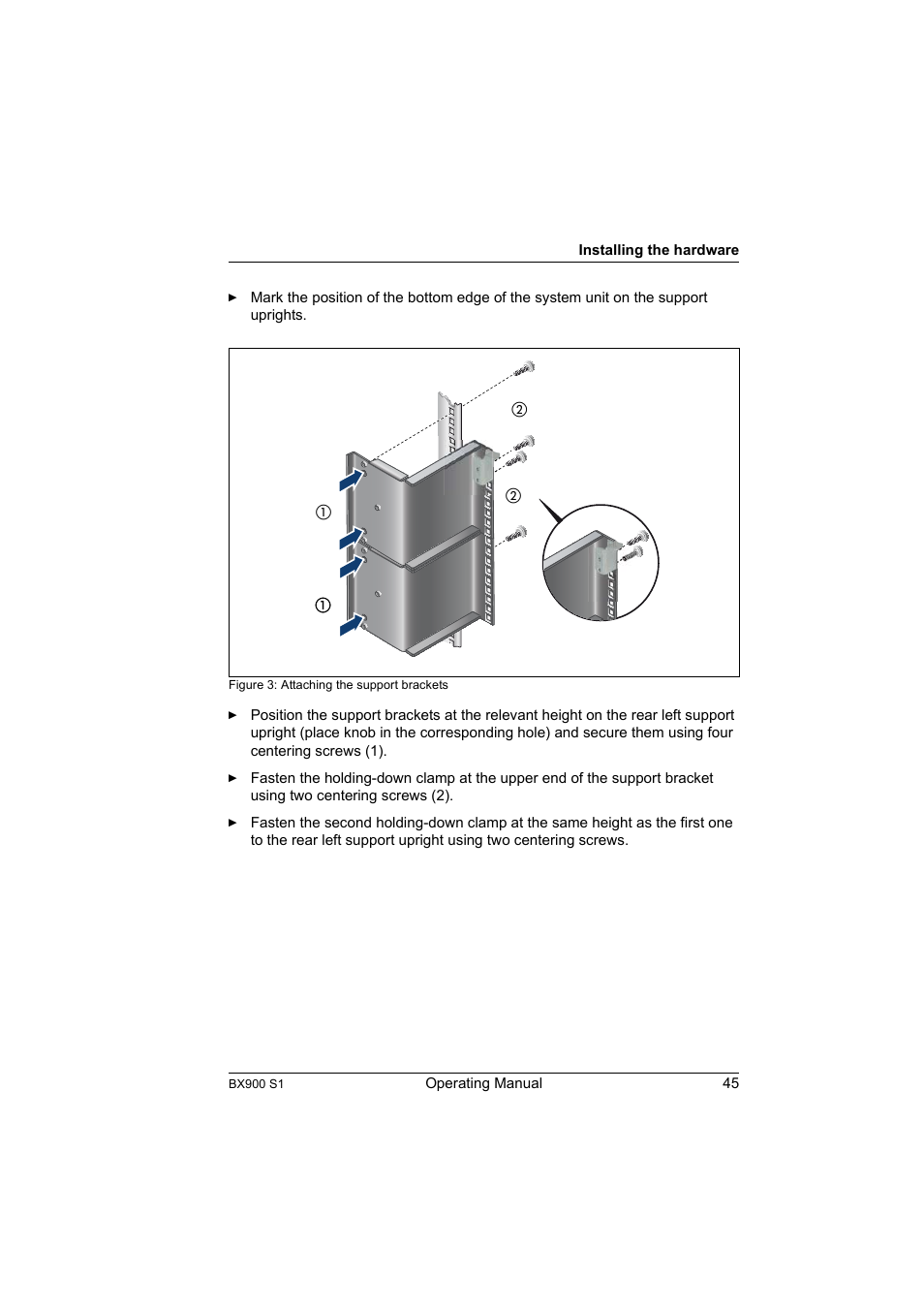 FUJITSU BX900 S1 User Manual | Page 45 / 142