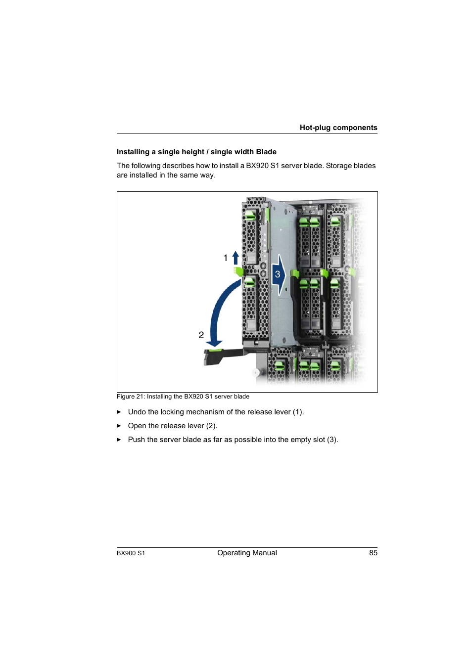 FUJITSU BX900 S1 User Manual | Page 85 / 142
