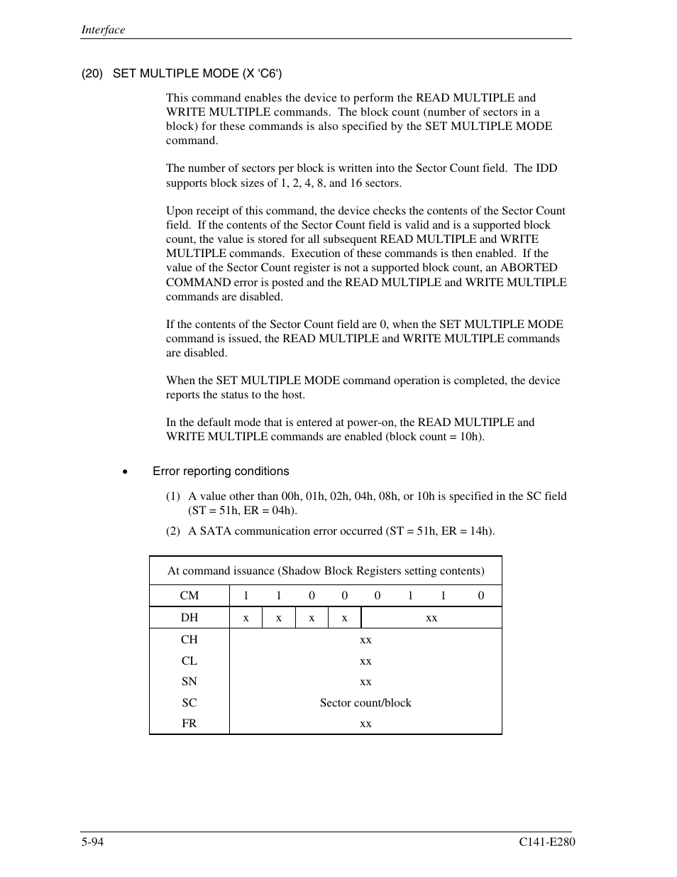 FUJITSU MHZ2250BJ User Manual | Page 168 / 320
