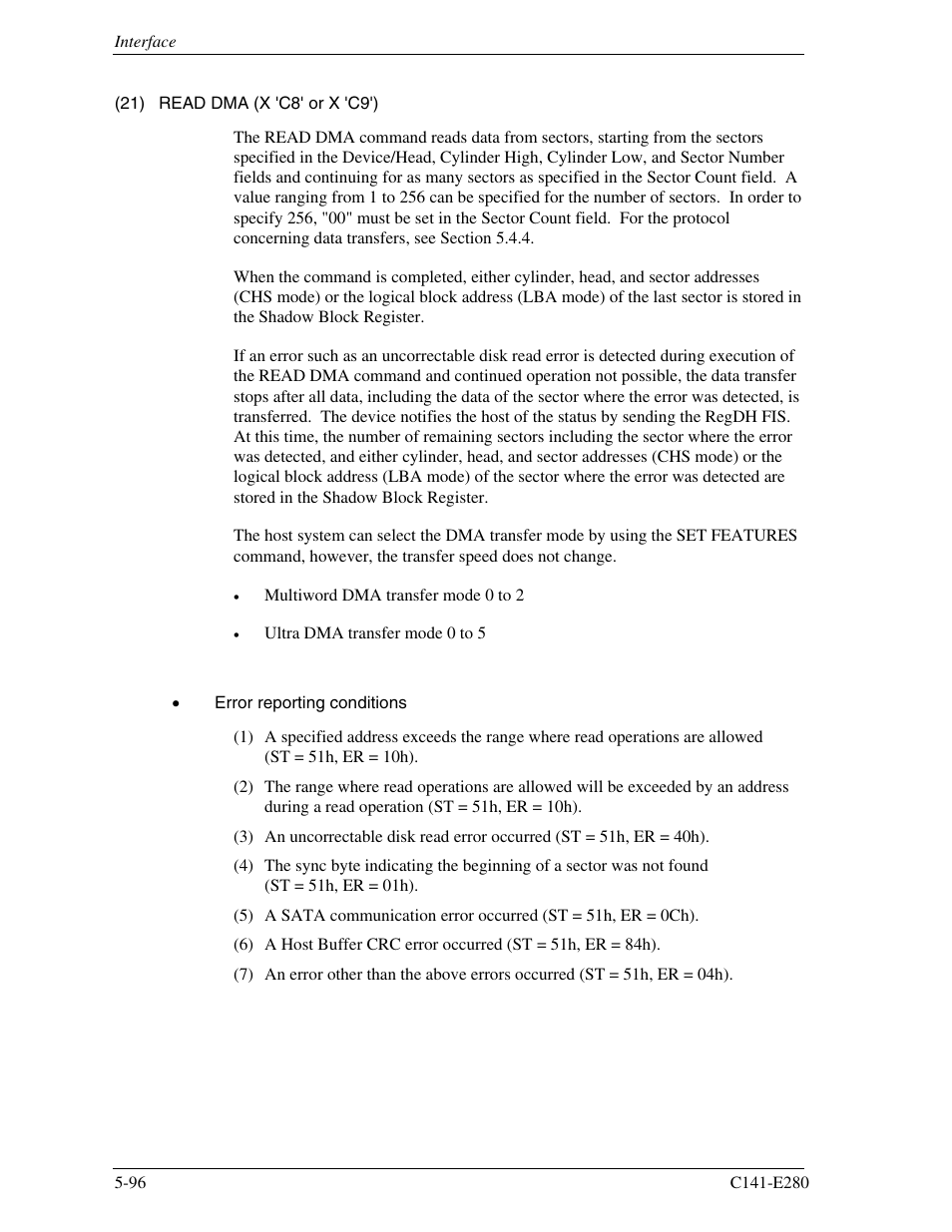 FUJITSU MHZ2250BJ User Manual | Page 170 / 320