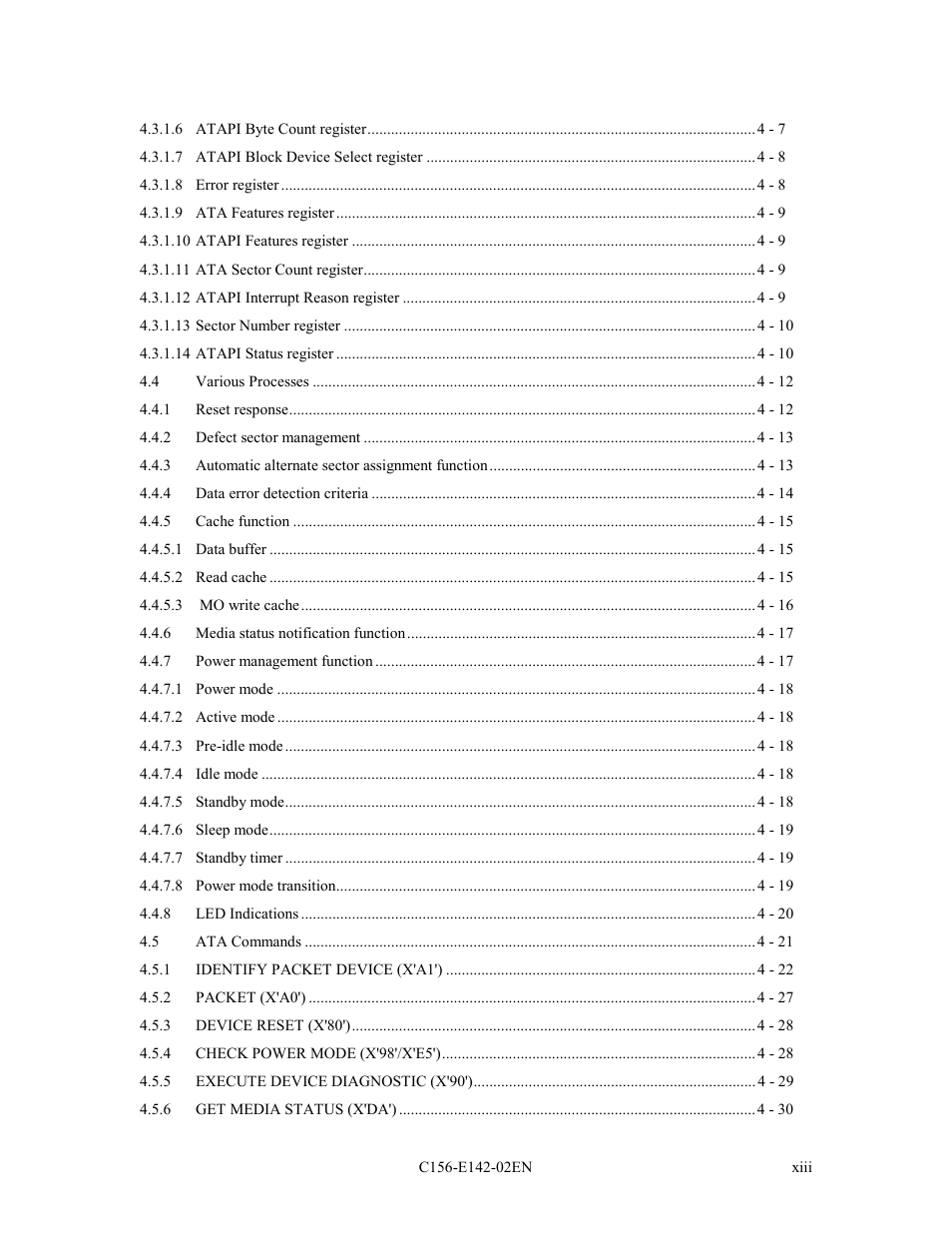 FUJITSU MCE3130AP User Manual | Page 13 / 175