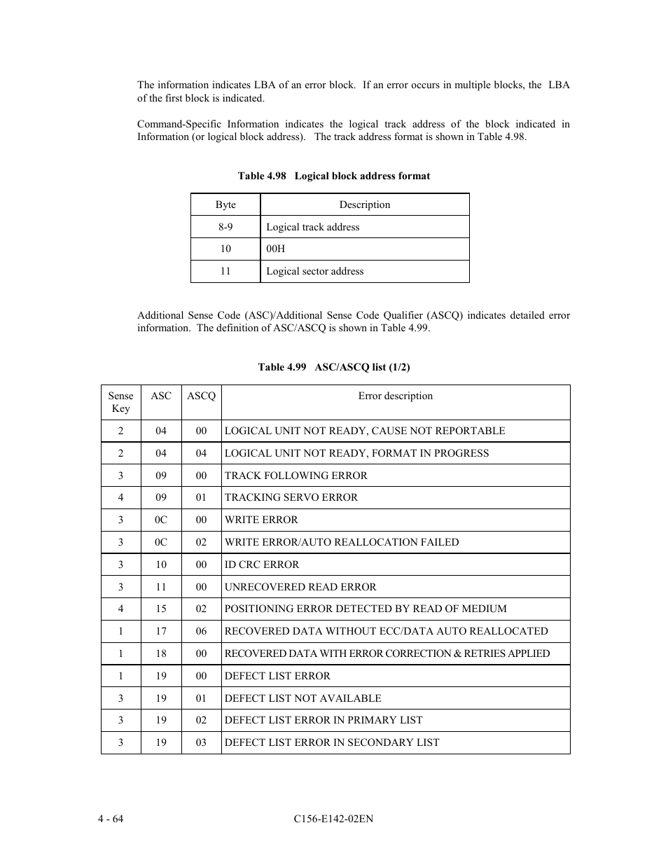 FUJITSU MCE3130AP User Manual | Page 132 / 175