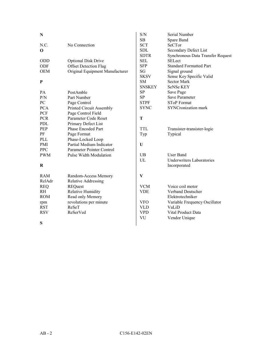 FUJITSU MCE3130AP User Manual | Page 169 / 175