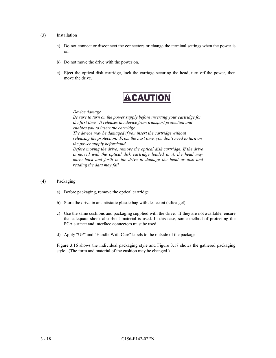 FUJITSU MCE3130AP User Manual | Page 64 / 175
