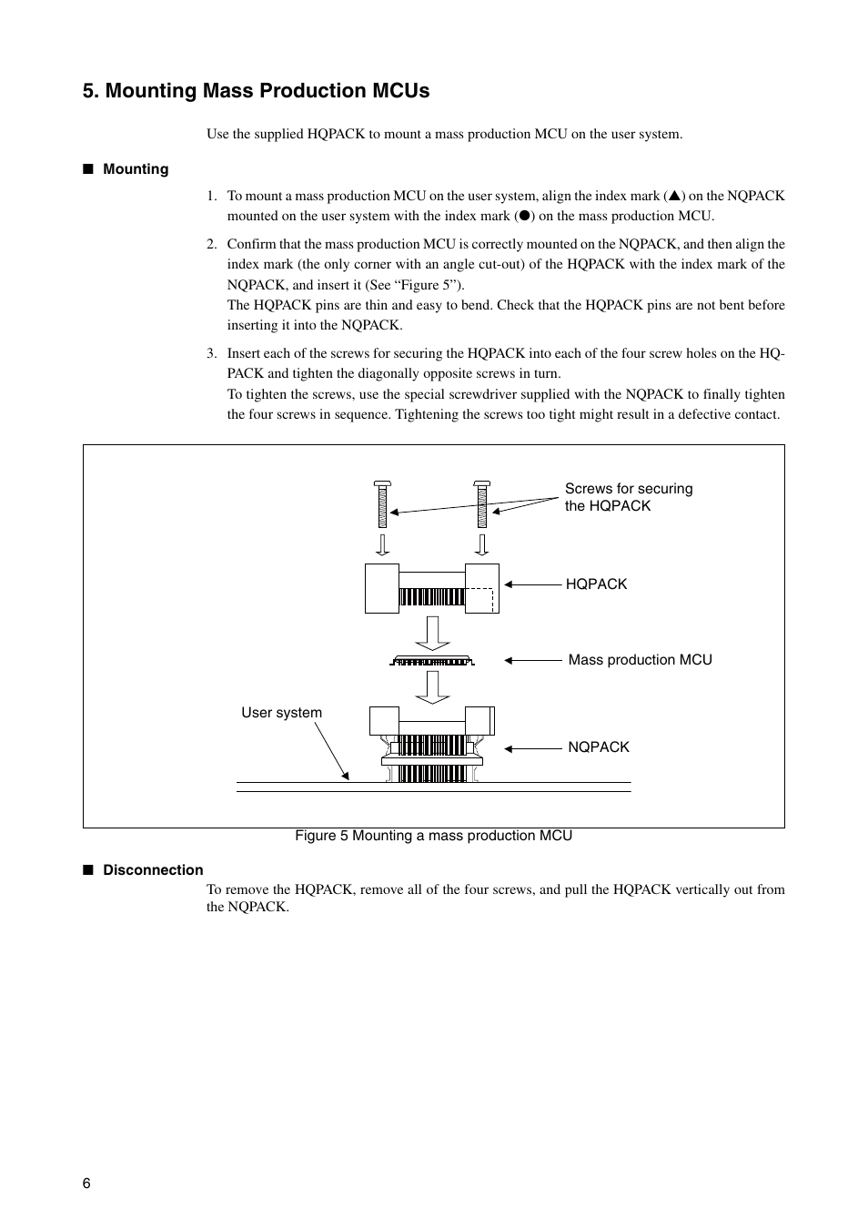 Mounting mass production mcus | FUJITSU LQFP-64P User Manual | Page 9 / 16