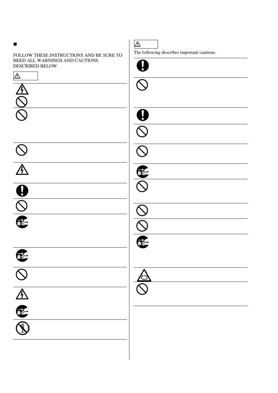 Safety precautions | FUJITSU S500M User Manual | Page 6 / 24