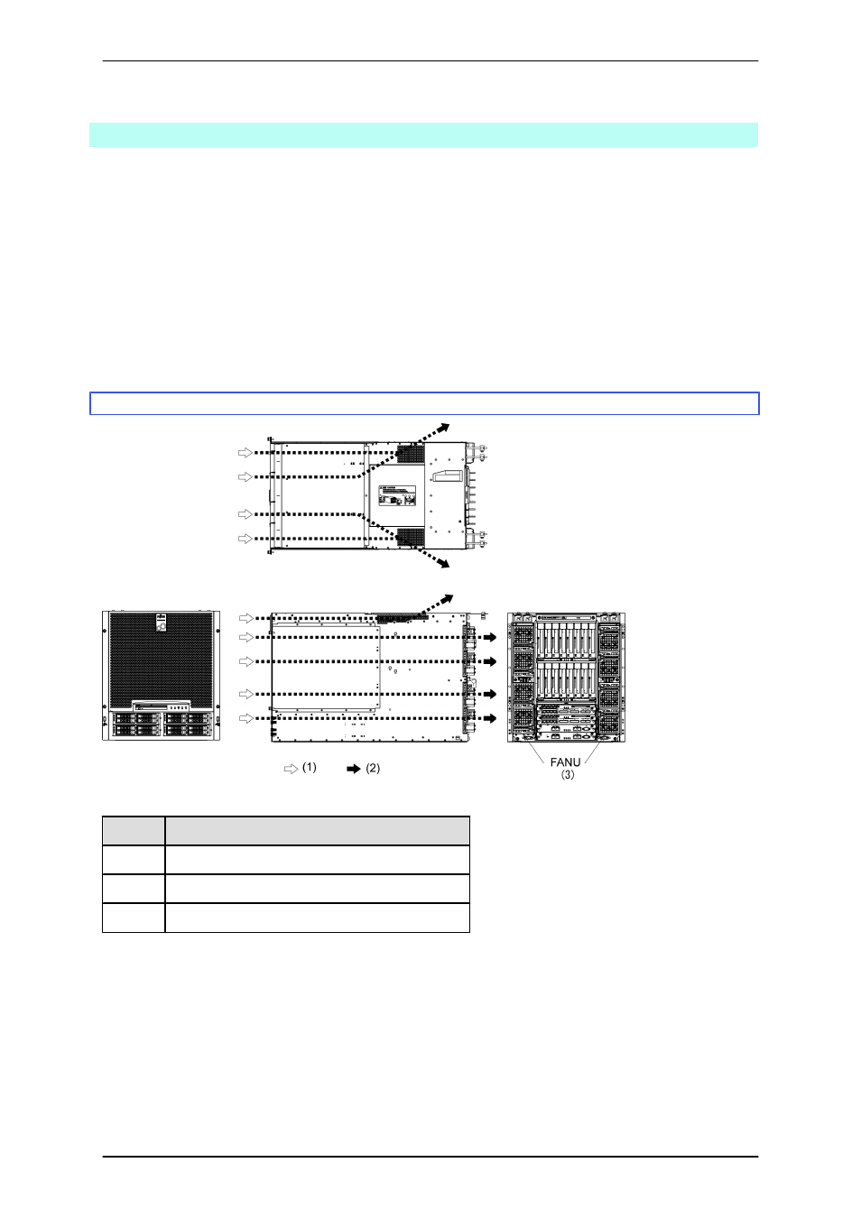 5 cooling and exhaust air flows in the devices | FUJITSU PRIMEQUEST 1000 Series C122-E119EN User Manual | Page 34 / 109