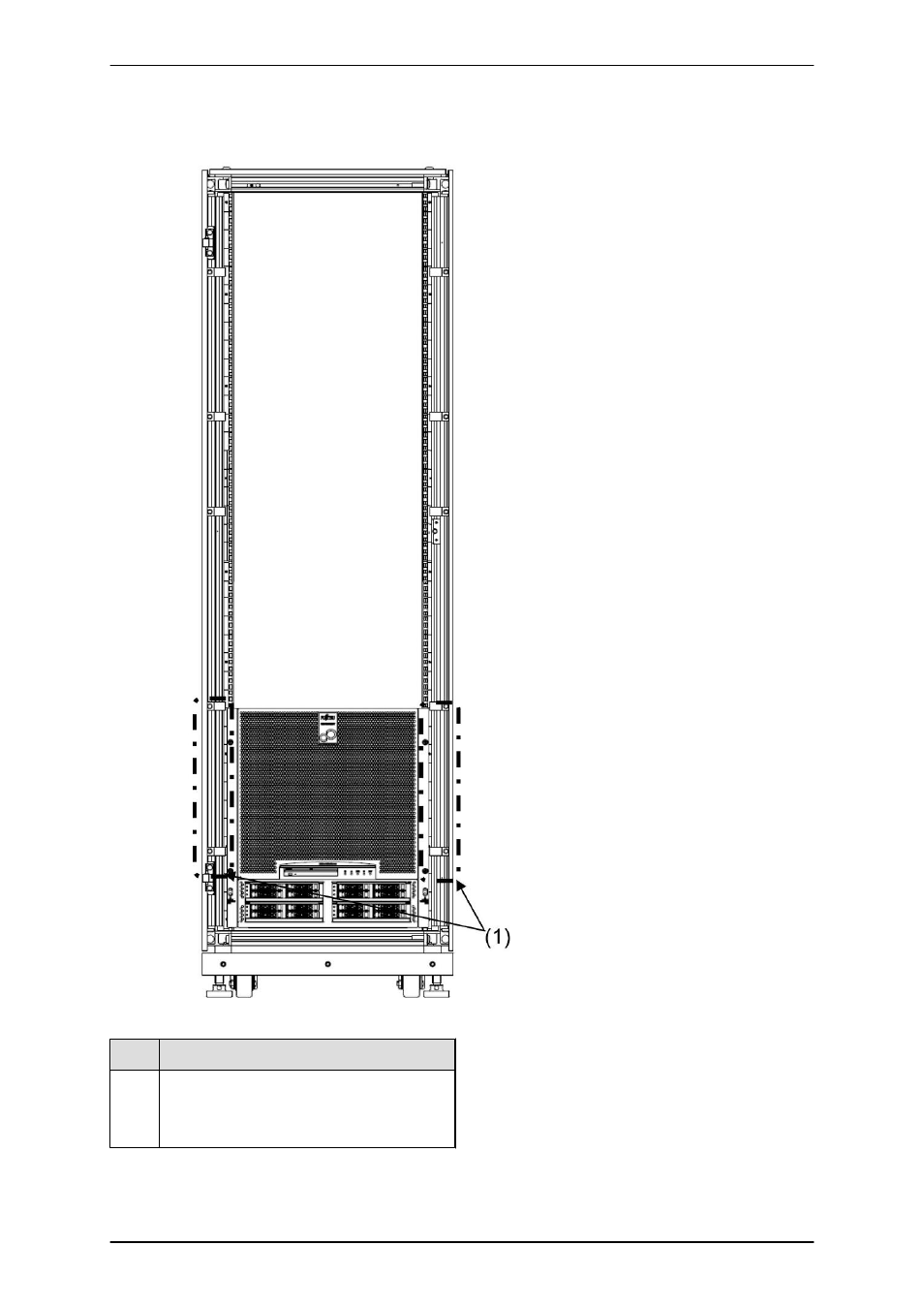 Figure a.3 cable holder locations | FUJITSU PRIMEQUEST 1000 Series C122-E119EN User Manual | Page 75 / 109