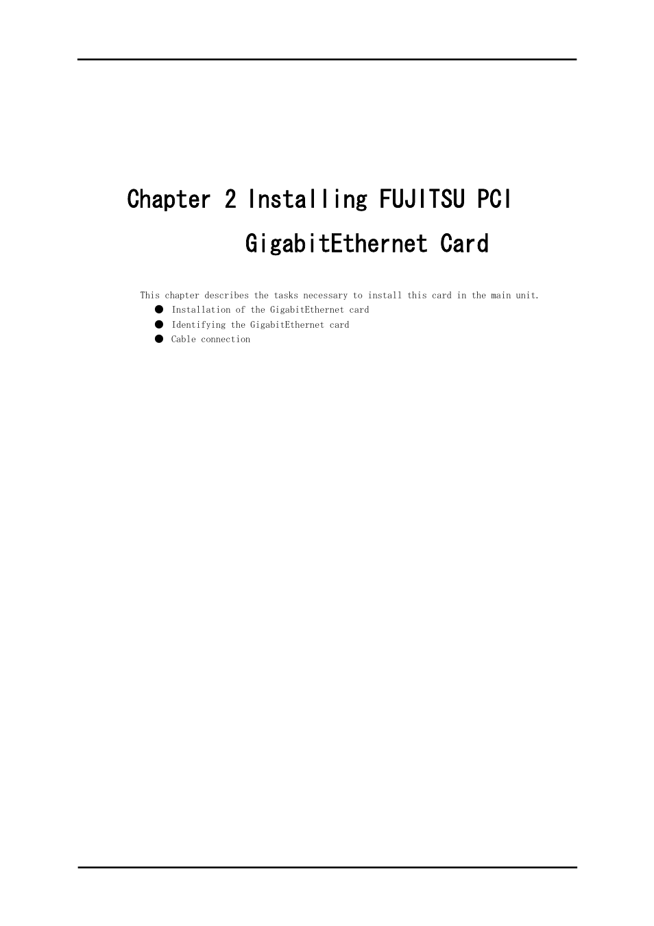 FUJITSU Solaris PCI GigabitEthernet 3.0 User Manual | Page 16 / 115
