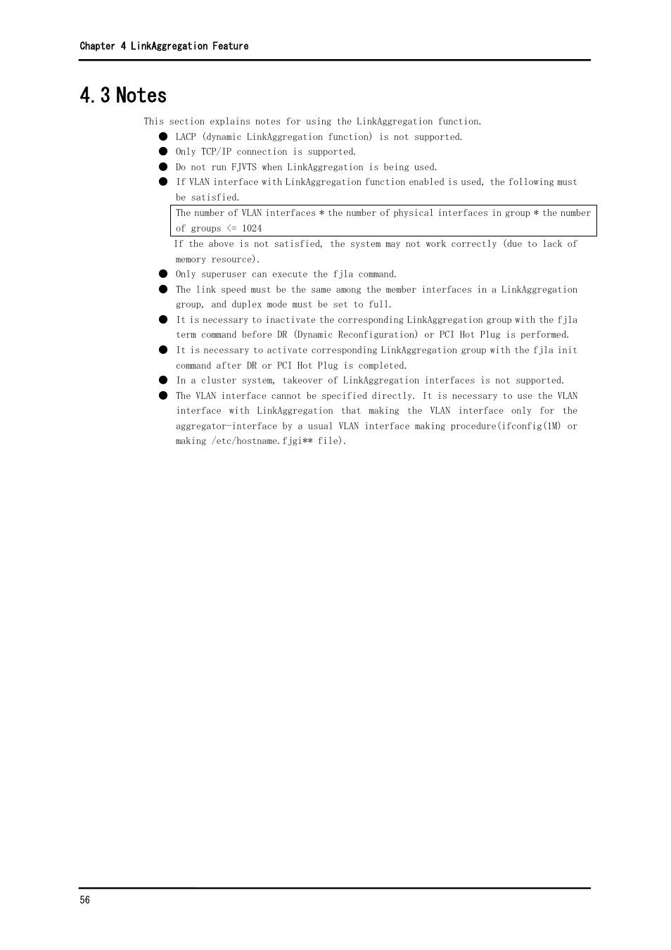 3 notes | FUJITSU Solaris PCI GigabitEthernet 3.0 User Manual | Page 63 / 115