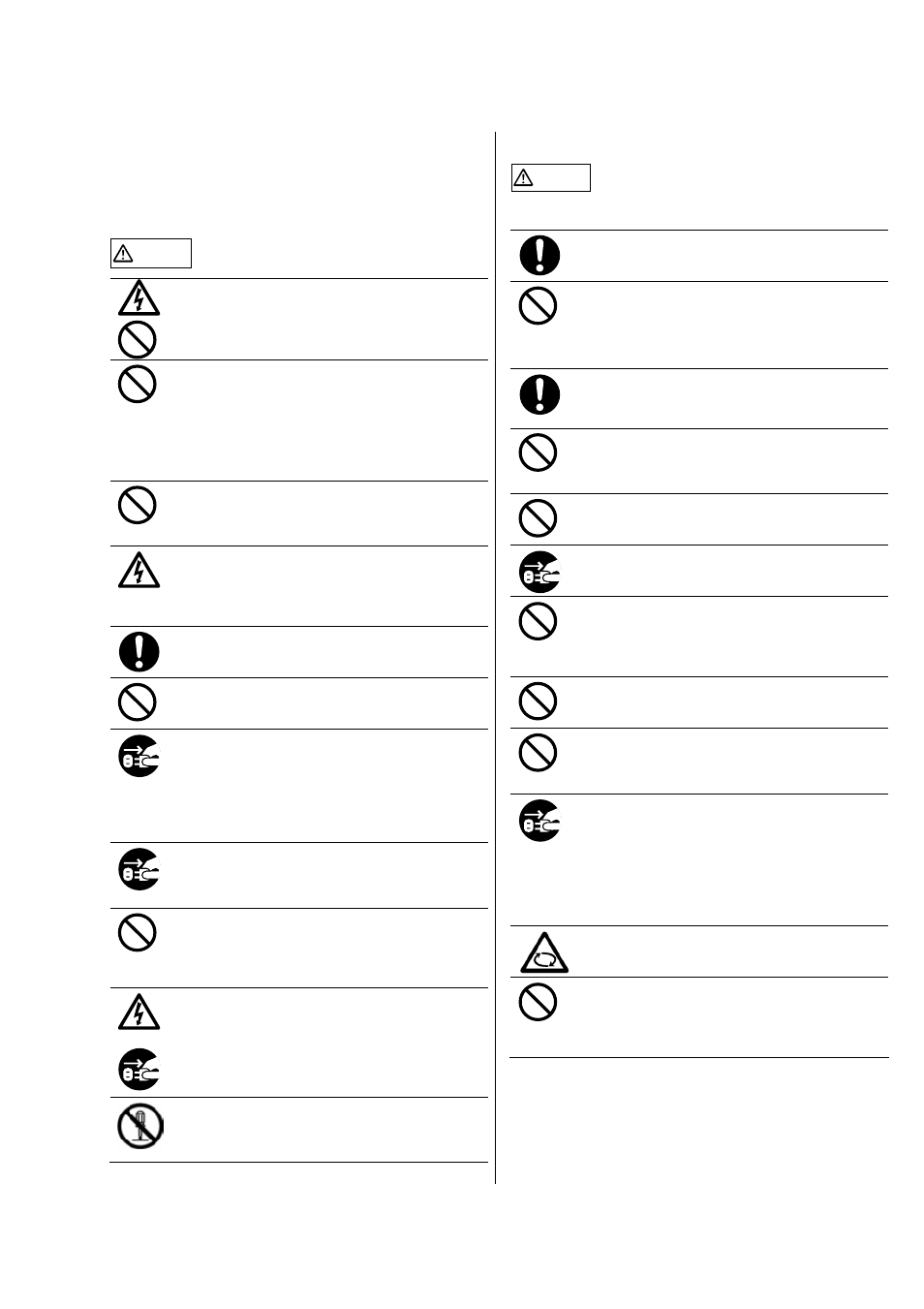 Safety precautions | FUJITSU FI-590PRF User Manual | Page 5 / 17