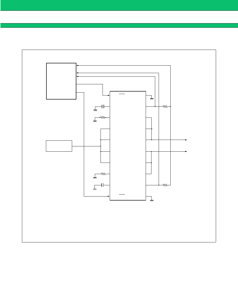 Application example | FUJITSU MB3842 User Manual | Page 15 / 19