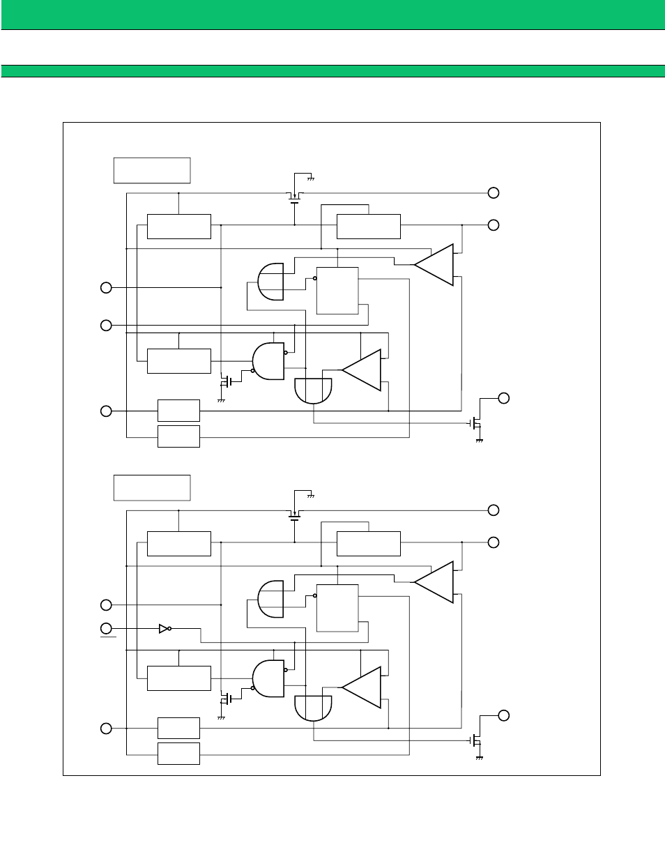 Block diagram (for 1 channel) | FUJITSU MB3842 User Manual | Page 4 / 19