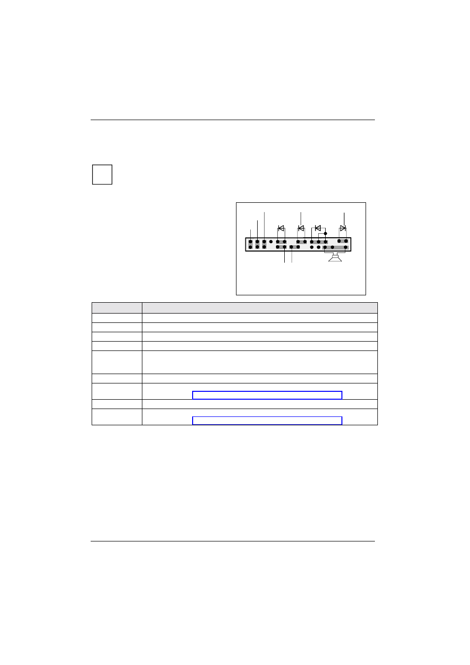 Pin assignment of internal ports, Front panel | FUJITSU D1522 User Manual | Page 21 / 44