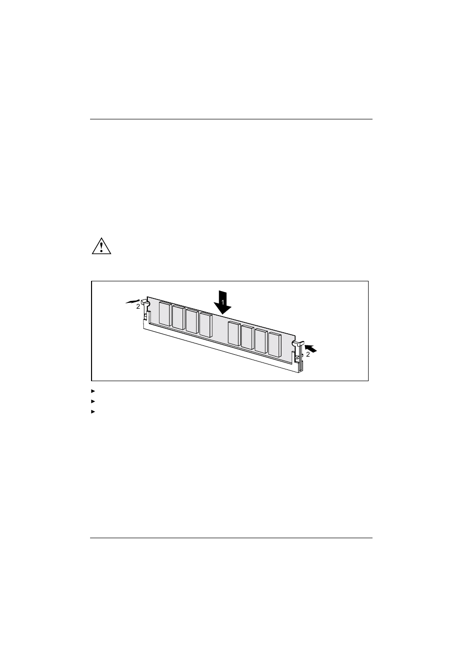 Upgrading main memory, Ee "upgrading main memory | FUJITSU D1522 User Manual | Page 29 / 44