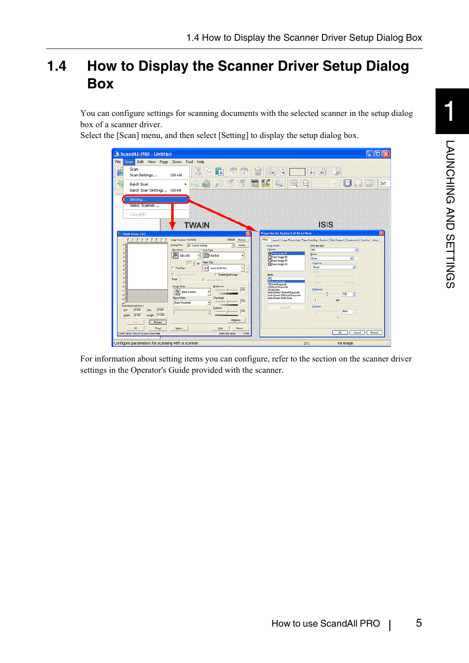 FUJITSU ScandAll PRO P2WW-2410-01ENZ0 User Manual | Page 11 / 45