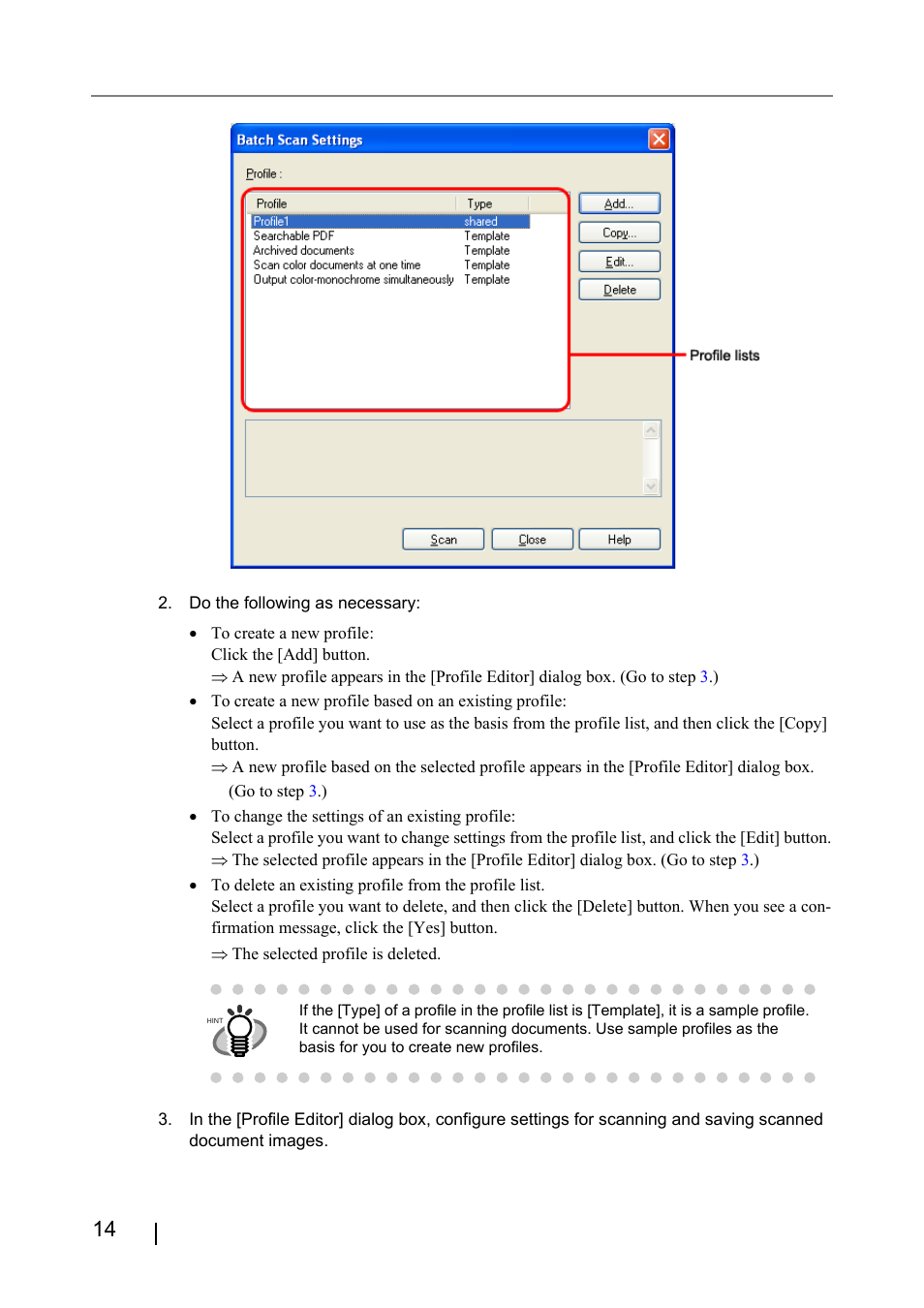 FUJITSU ScandAll PRO P2WW-2410-01ENZ0 User Manual | Page 20 / 45