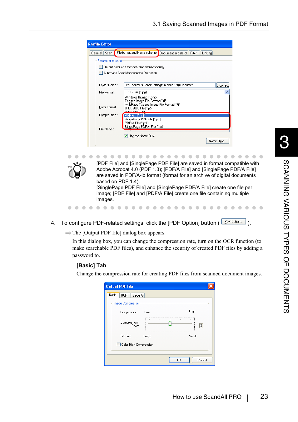 FUJITSU ScandAll PRO P2WW-2410-01ENZ0 User Manual | Page 29 / 45