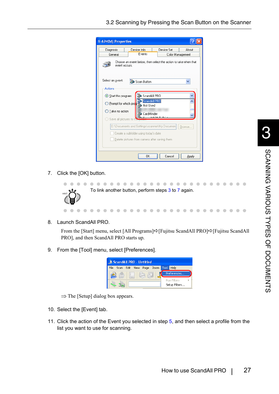 FUJITSU ScandAll PRO P2WW-2410-01ENZ0 User Manual | Page 33 / 45