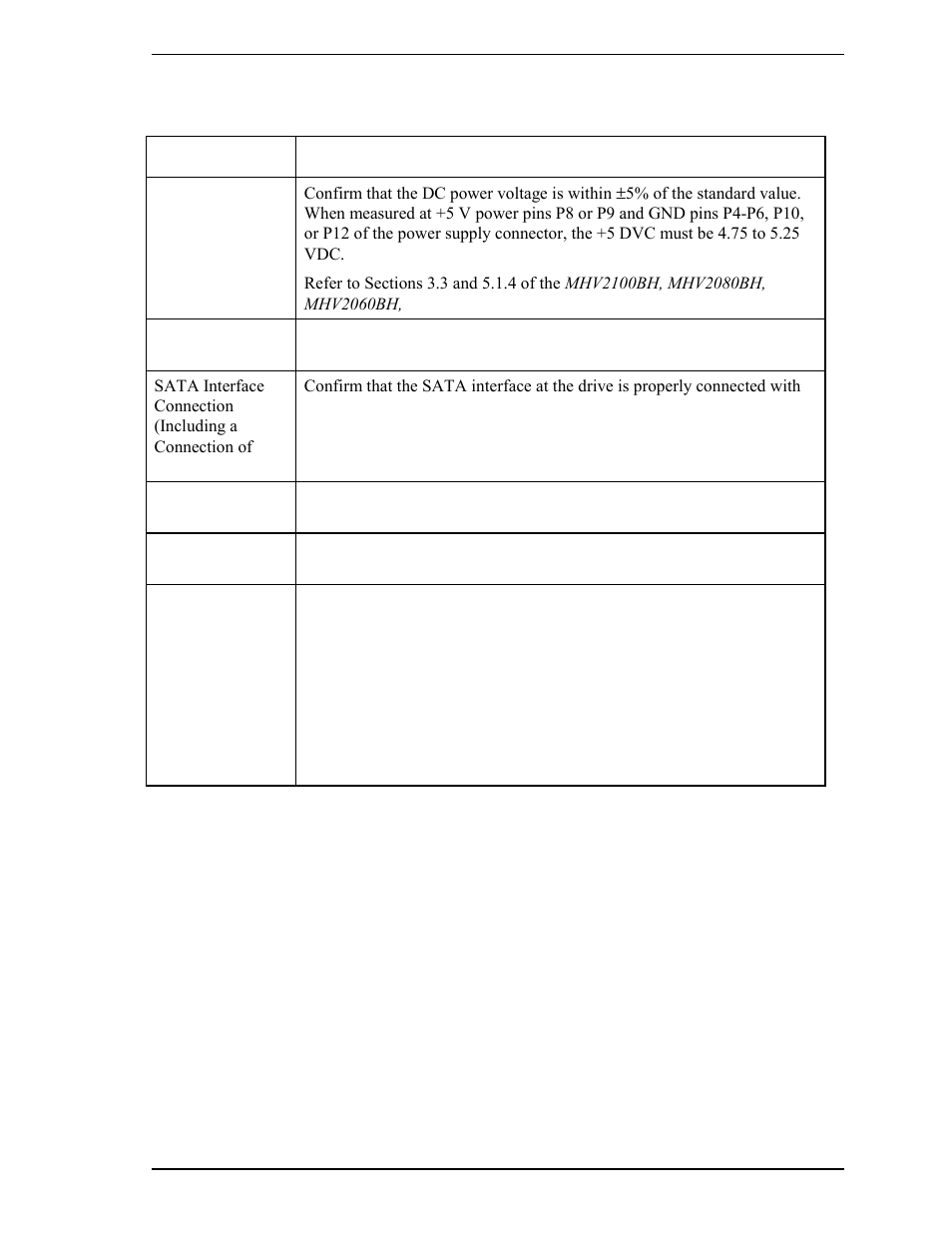 FUJITSU MHV2100BH User Manual | Page 29 / 42