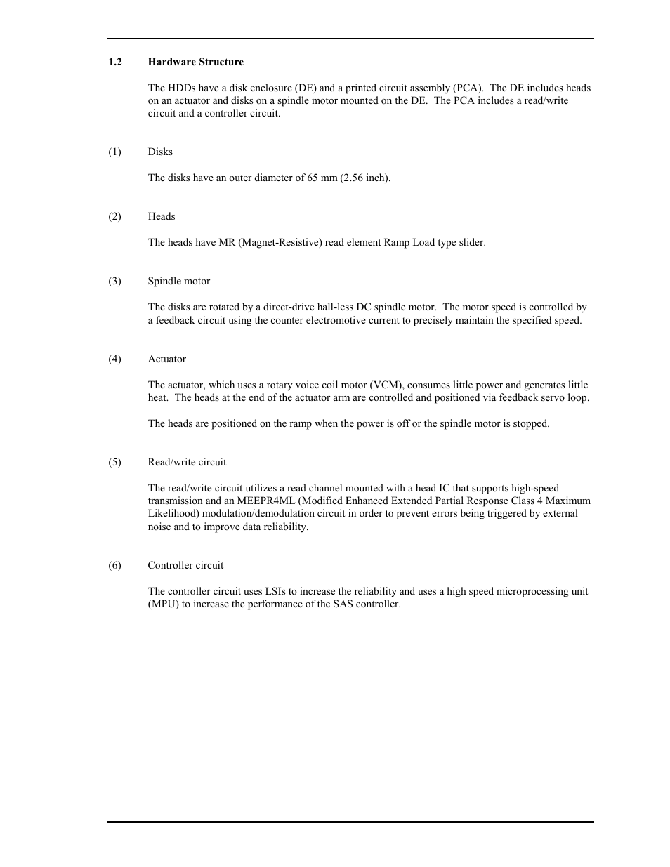 2 hardware structure | FUJITSU MAY2073RC User Manual | Page 21 / 94