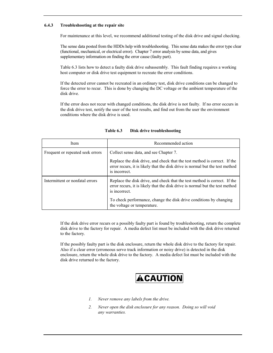 3 troubleshooting at the repair site | FUJITSU MAY2073RC User Manual | Page 77 / 94