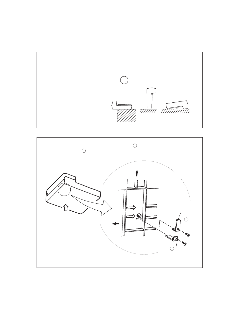 2 removing the carrier fixing bracket, Removing the carrier fixing bracket -2, Removing the carrier fixing bracket | FUJITSU M3096EX User Manual | Page 23 / 53