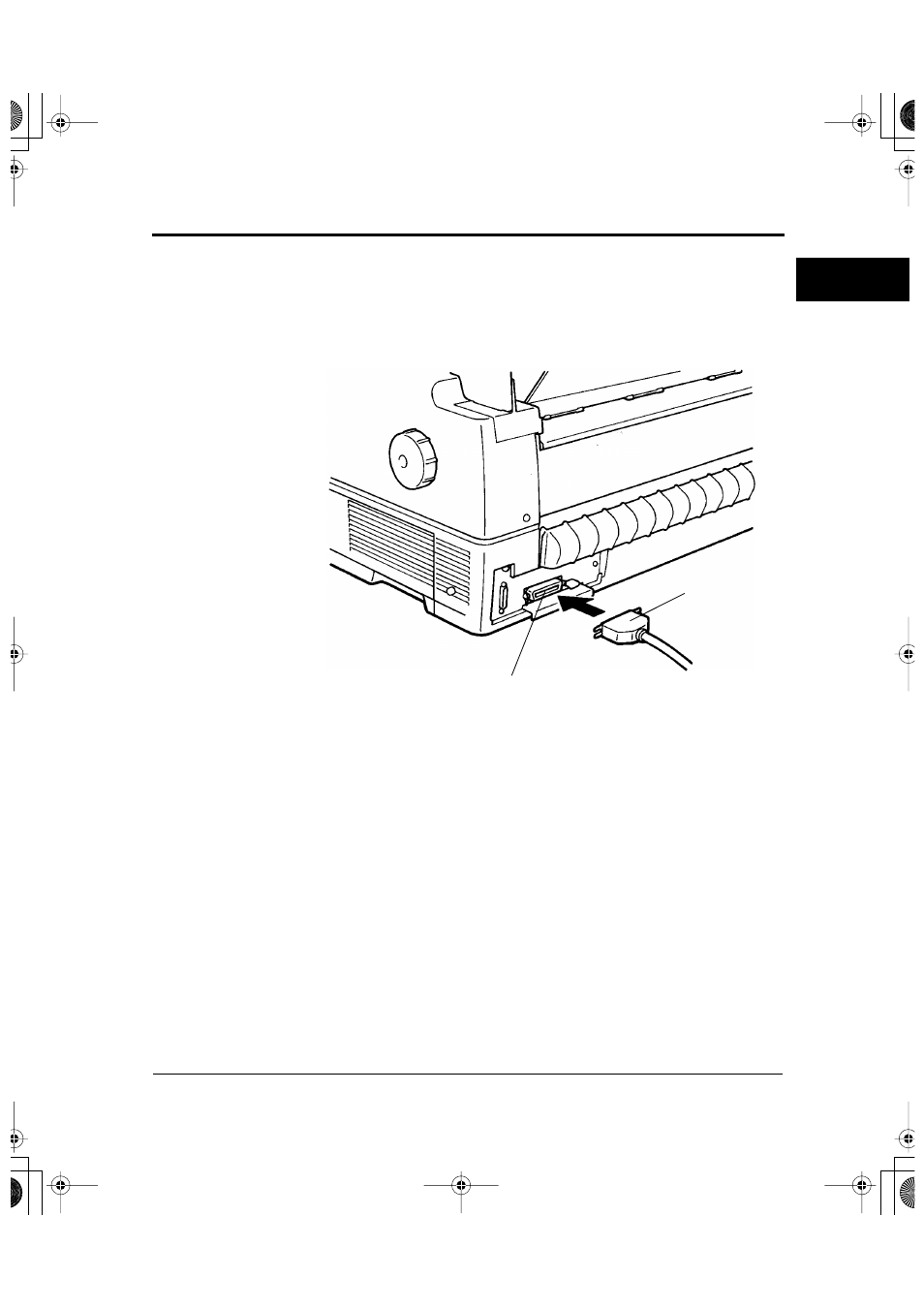 Connecting the interface cable -5, Connecting the interface cable | FUJITSU DL6600Pro User Manual | Page 22 / 247