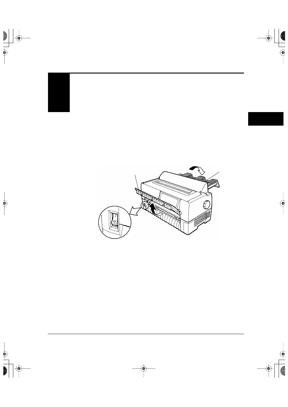 Chapter 4, Loading paper, Loading continuous forms (front) -1 | FUJITSU DL6600Pro User Manual | Page 32 / 247