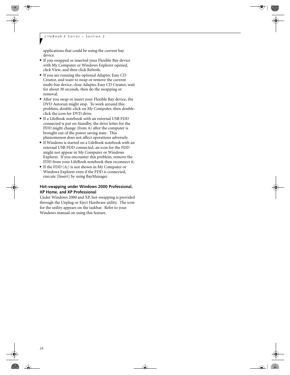 FUJITSU E-6664 User Manual | Page 32 / 104