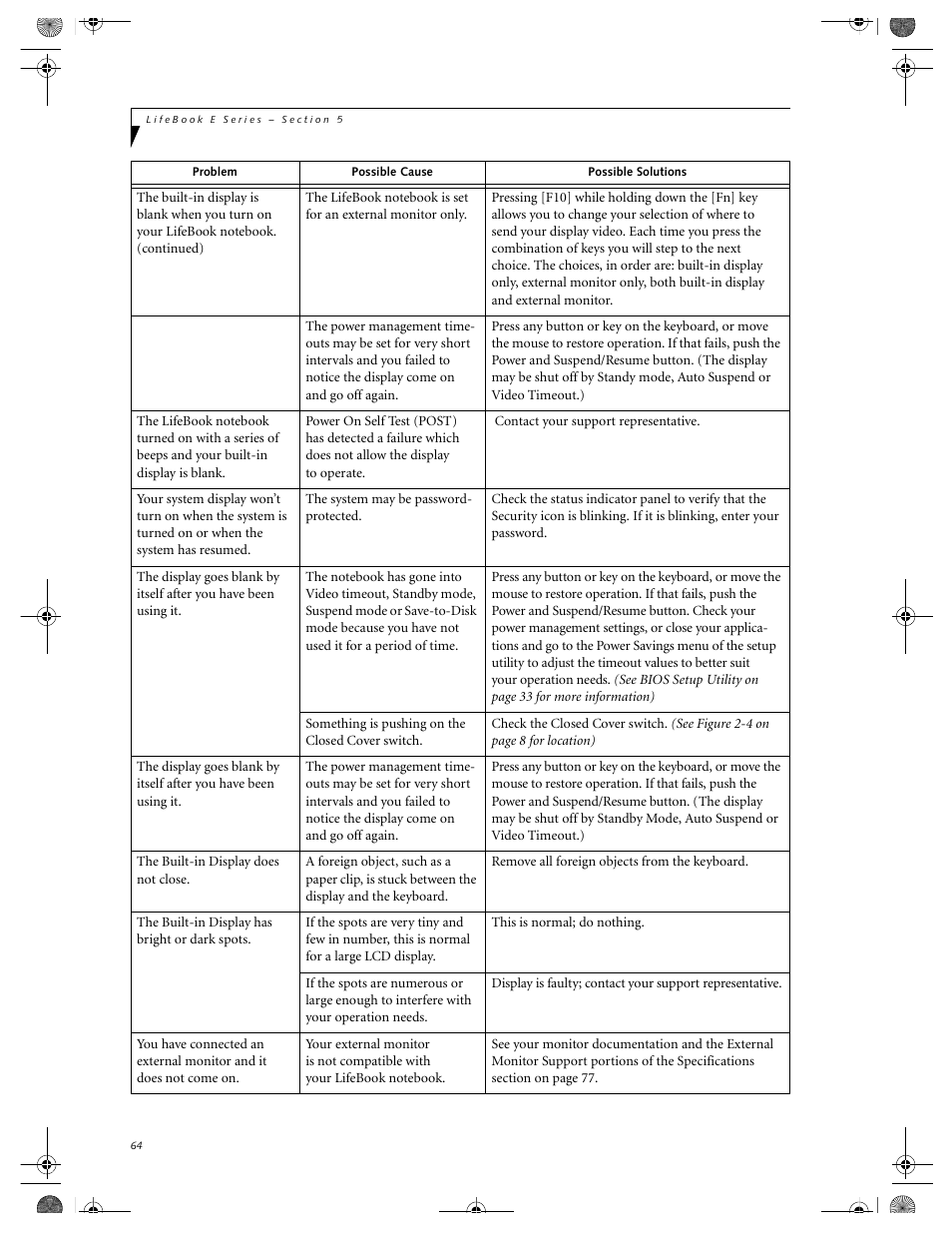 FUJITSU E-6664 User Manual | Page 72 / 104