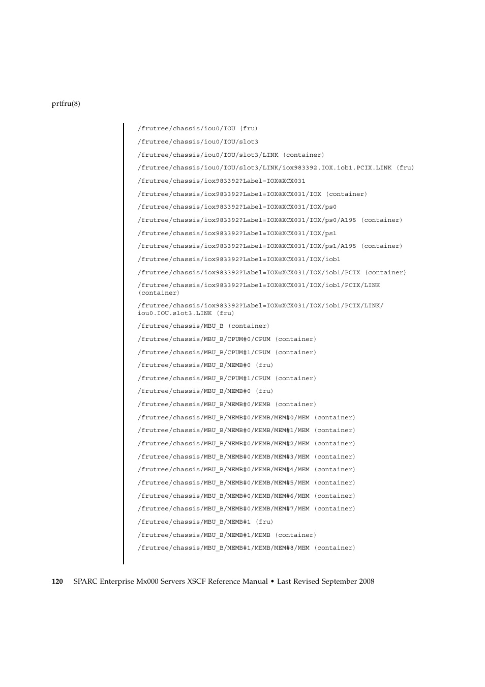 FUJITSU SPARC ENTERPRISE M9000 User Manual | Page 144 / 560