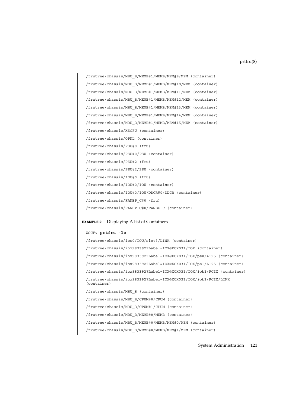 FUJITSU SPARC ENTERPRISE M9000 User Manual | Page 145 / 560