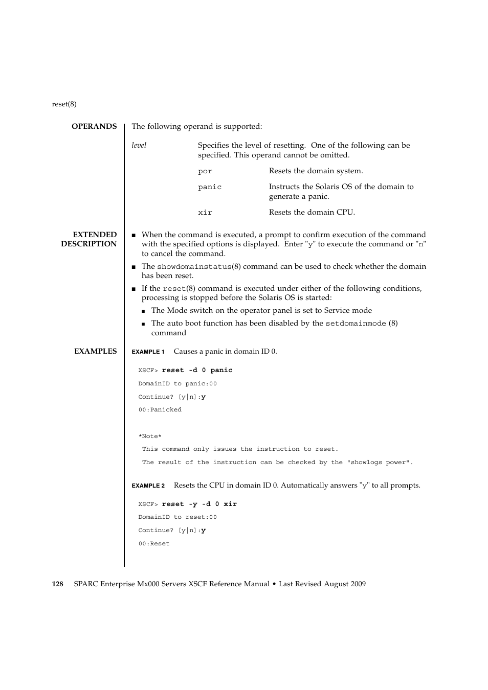 FUJITSU SPARC ENTERPRISE M9000 User Manual | Page 152 / 560