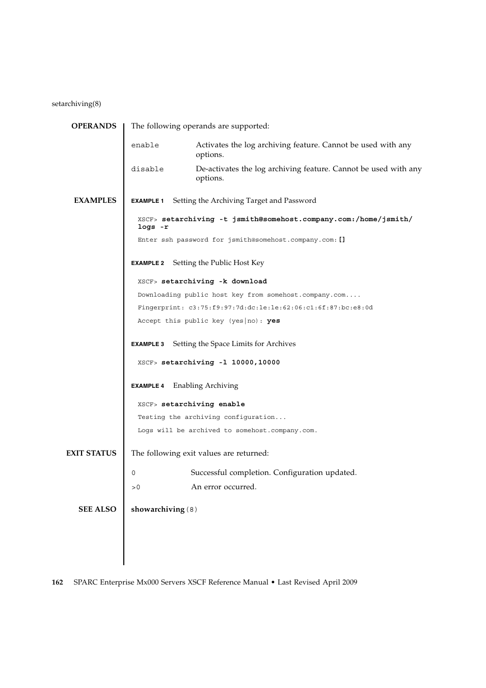 FUJITSU SPARC ENTERPRISE M9000 User Manual | Page 186 / 560