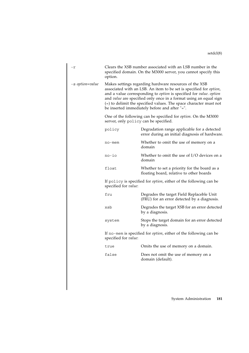 FUJITSU SPARC ENTERPRISE M9000 User Manual | Page 205 / 560