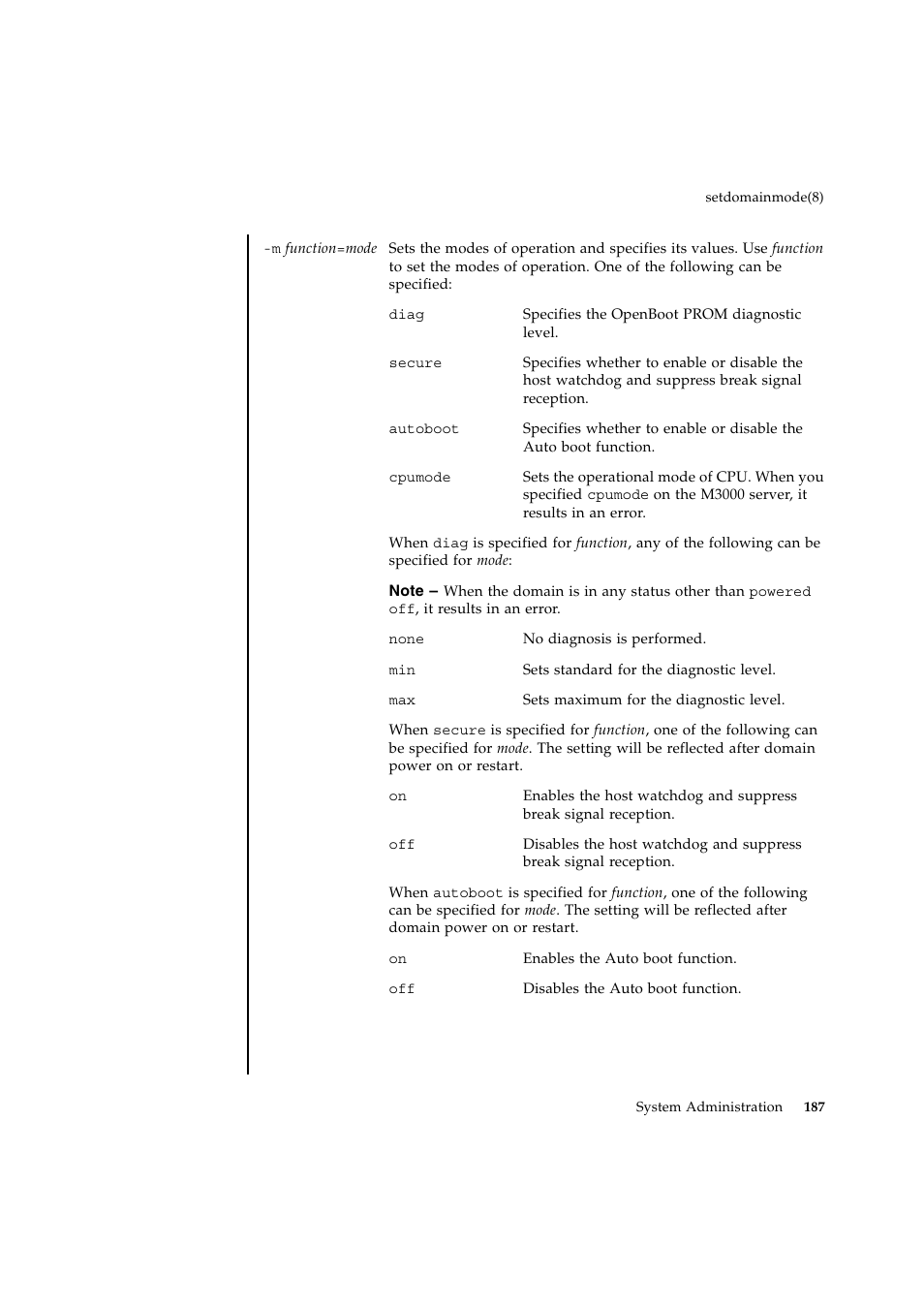 FUJITSU SPARC ENTERPRISE M9000 User Manual | Page 211 / 560