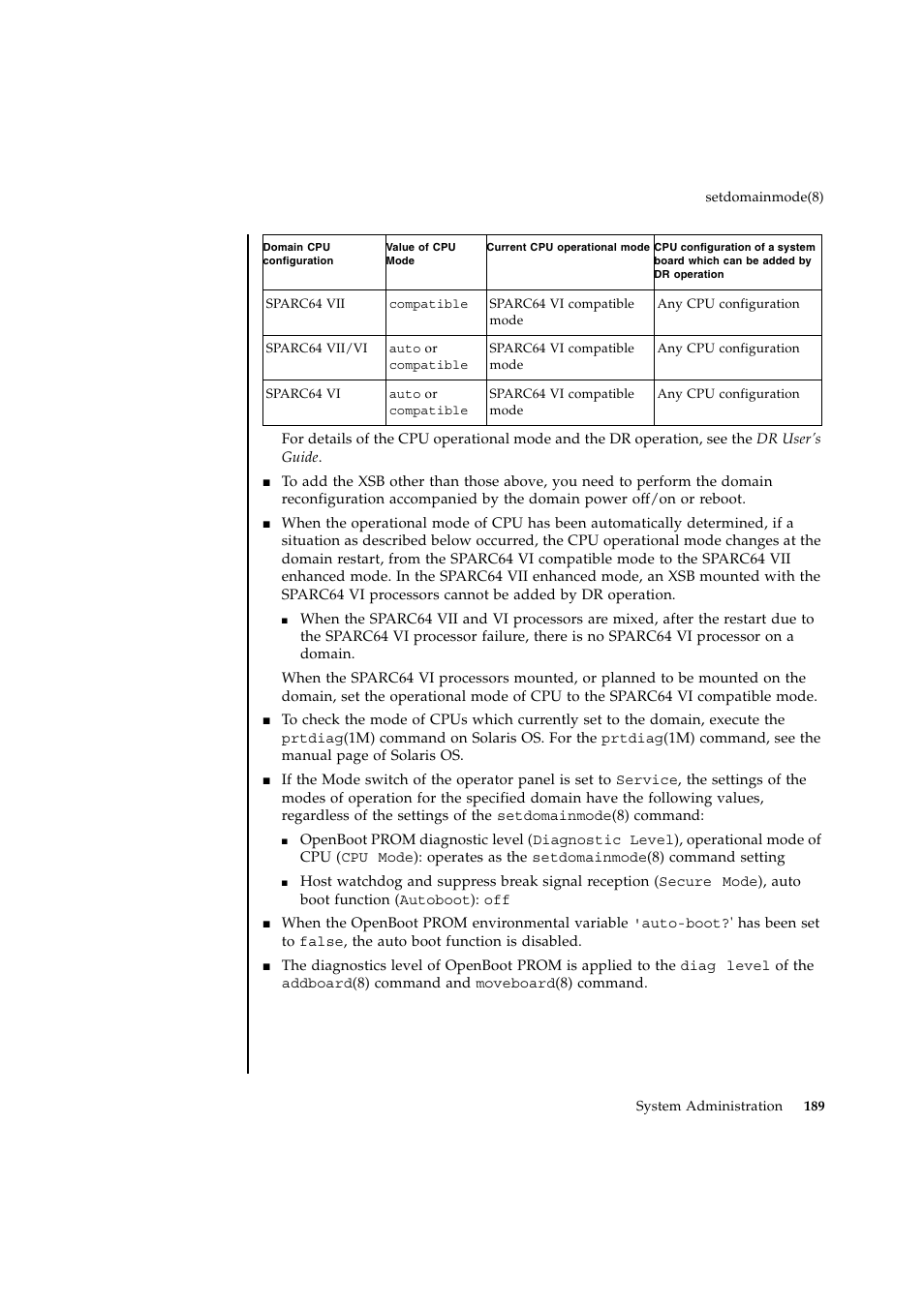 FUJITSU SPARC ENTERPRISE M9000 User Manual | Page 213 / 560